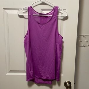 Purple Workout Tank Top